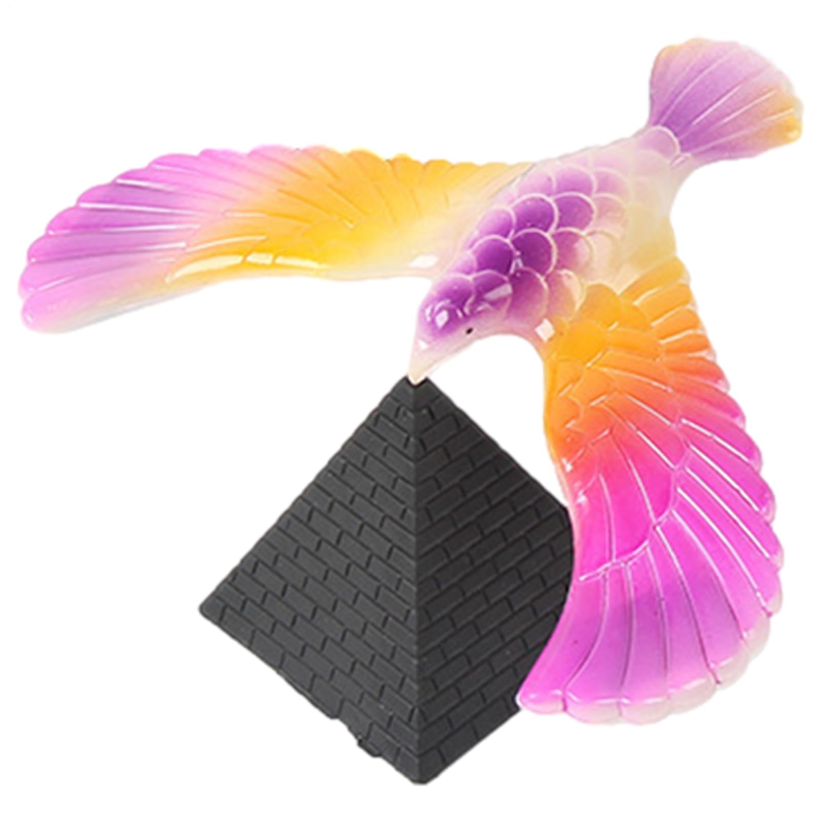 Finger Bird Toy Balancing - Balancing Eagle Bird With Pyramid Combination Set, Balanced Birds Eagle Toy For Children And Adults Born In The 1980s - Classic Educational And Nostalgic Toys