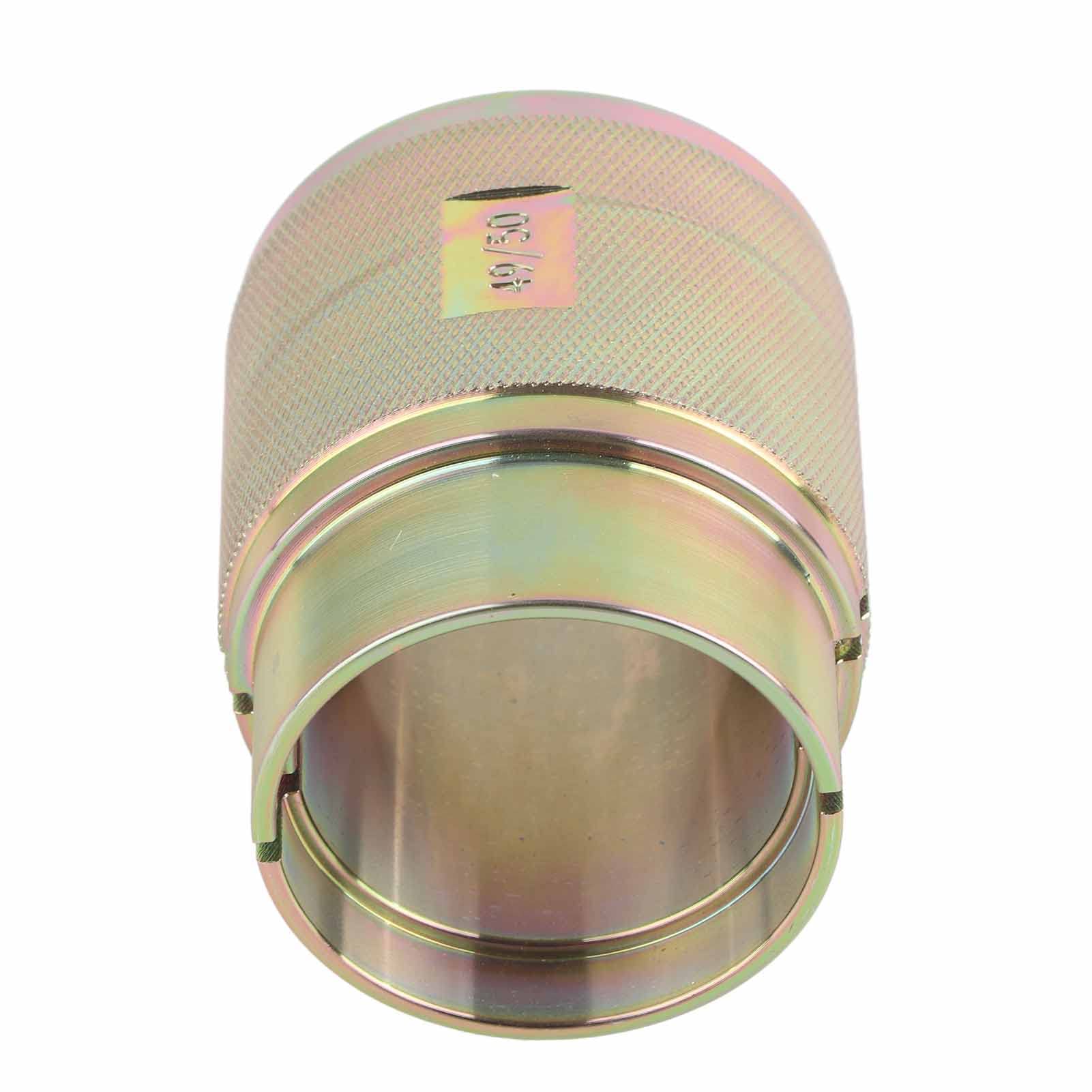KIMISS Outil de pilote de joint de fourche de moto, outil universel en acier au carbone pour fourches inversées conventionnelles (49/50 mm)