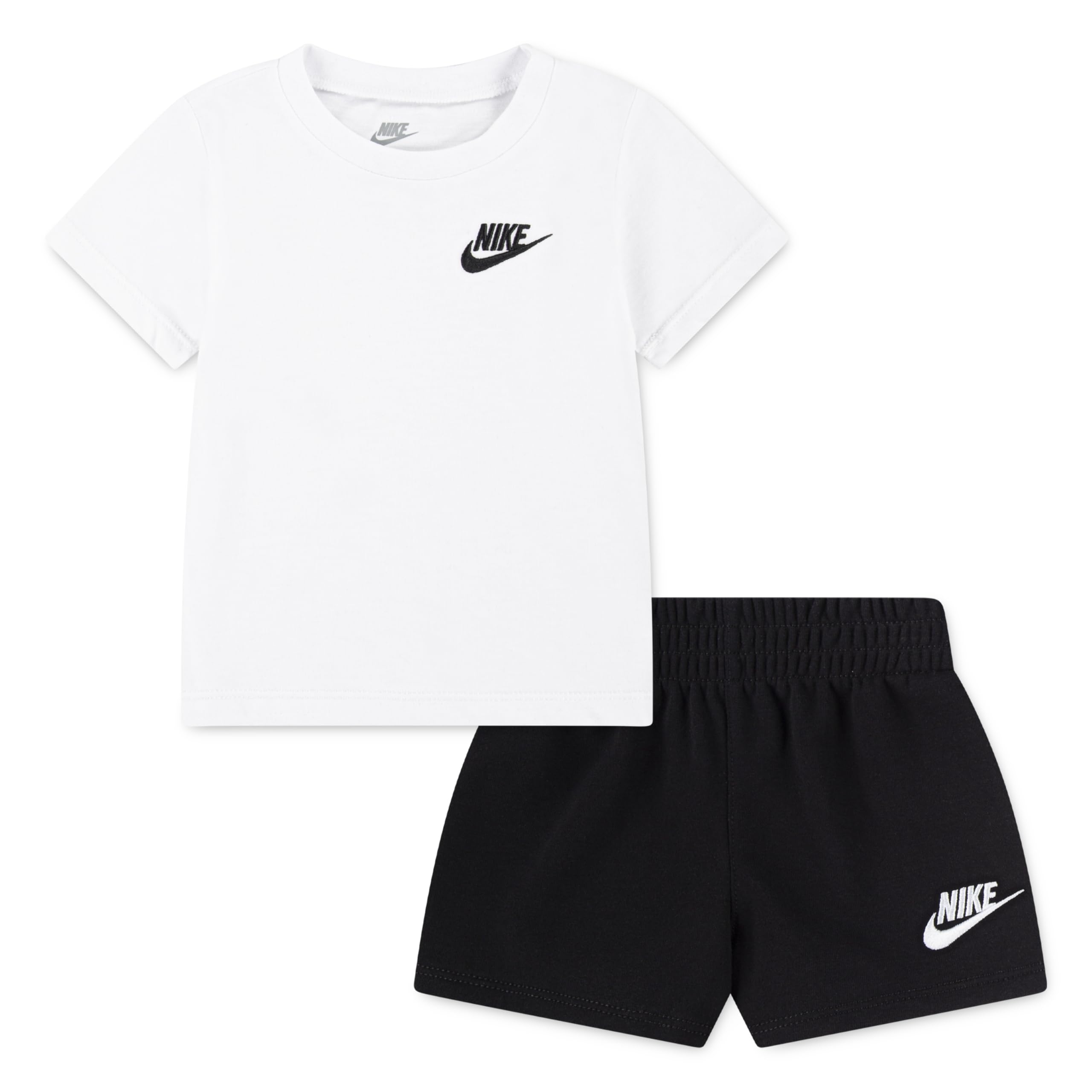 Nike Nkn Club Lbr Knit Short Set T-Shirt Bambine e Ragazze
