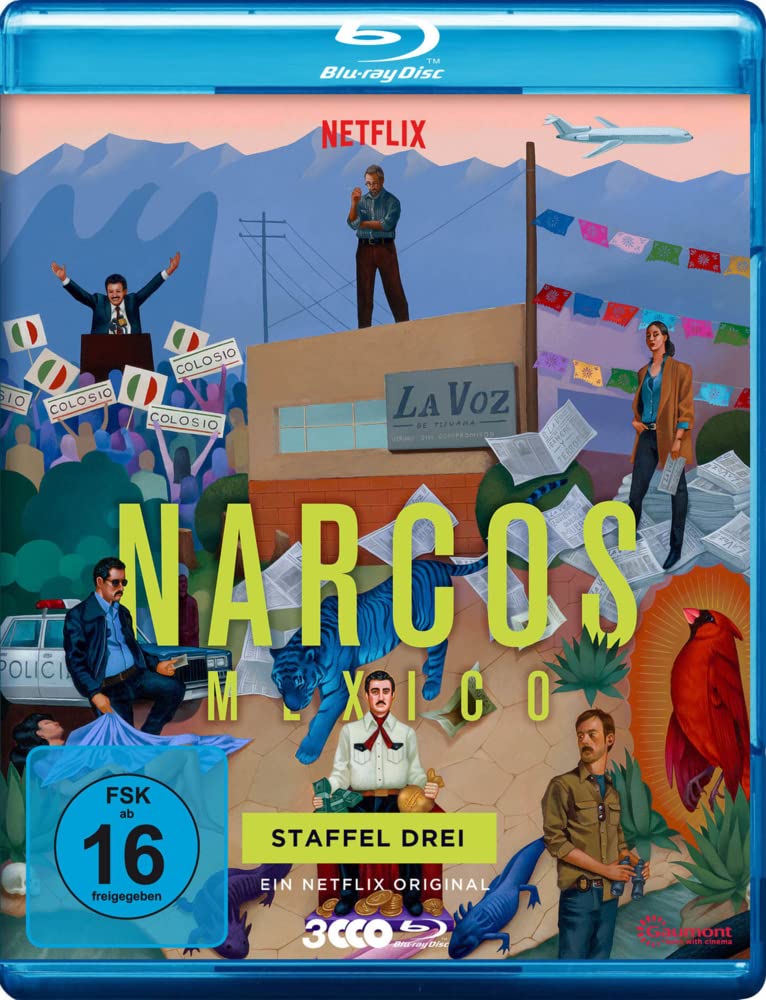 Narcos: México - Temporada 3 en Blu-ray, la conclusión de la saga en alta definición