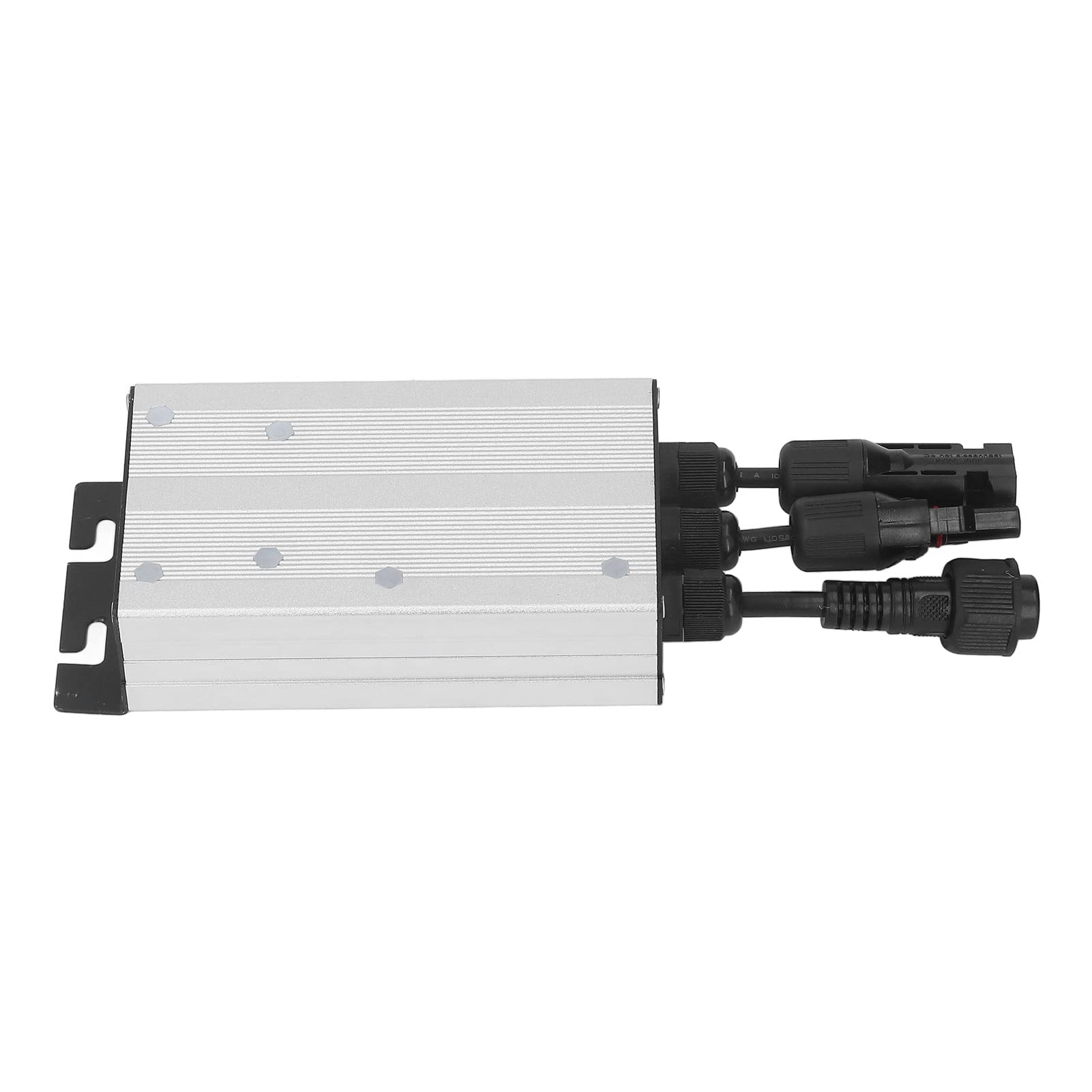 Keenso Micro-onduleur de connexion réseau, énergie d'onde sinusoïdale pure efficace pour petits systèmes solaires, alliage d'aluminium pour utilisation à la maison et au bureau (180 W)