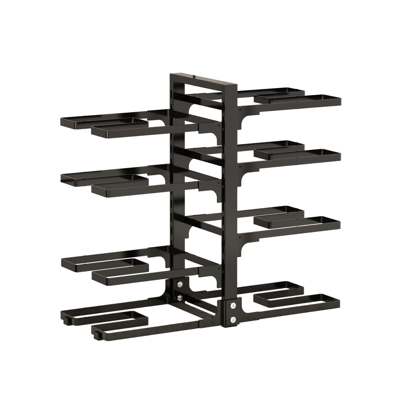 Amazon.co.jp: 食器棚用8段ポット&パンラック、調節可能なキッチン