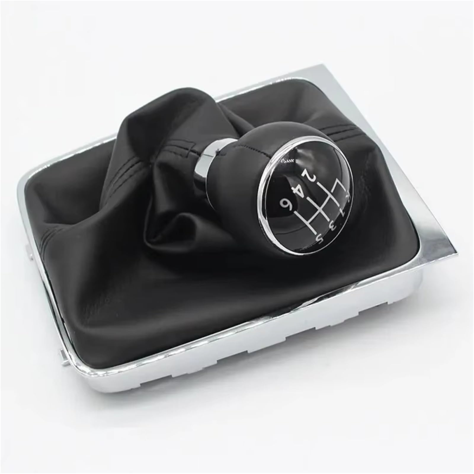 CPDDNGZMKK Gear Shift Knob Lever 5 Speed 6 Manual Gear Shift Knob Gaiter Boot Lever Stick Pen Cover for Passat B6 2005-2012