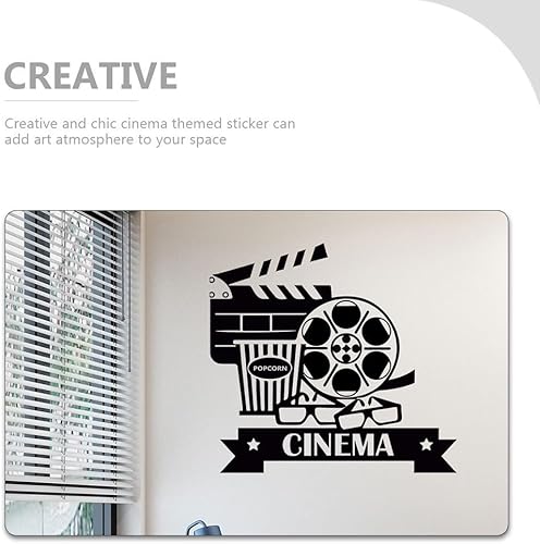 Miniatura 3 de Homoyoyo Decoración del hogar Decoración del hogar Decoración extraíble de pared de cine Decoración de pared Adhesivos de pared Mural Hogar PVC