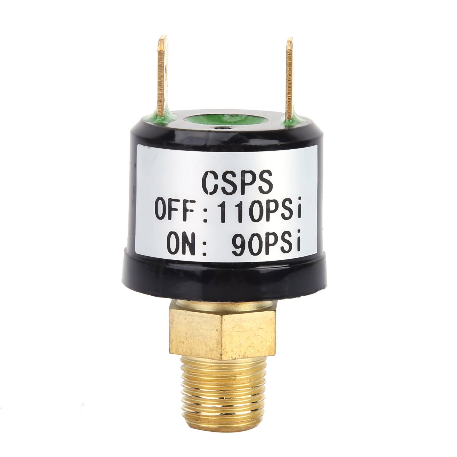 Wyłącznik Ciśnieniowy do Sprężarki Powietrza, 90-110 PSI, 110-220 VAC, 6-36 VDC, NO/NC, do Pompy Powietrza
