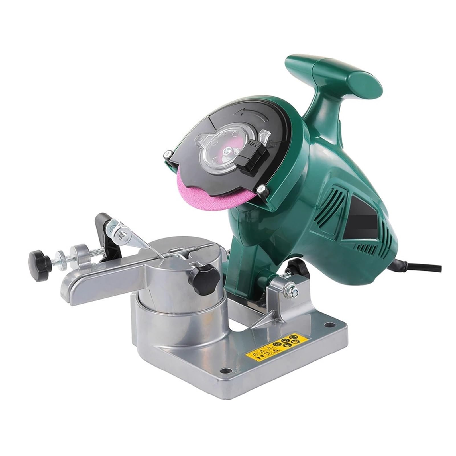 Affilatrice For Motoseghe Da 250 W, 100 Mm, 4 Pollici, Elettrica, For Affilare Catene Di Seghe, Utensili Giardino Portatili Risparmia Tempo E Fatica