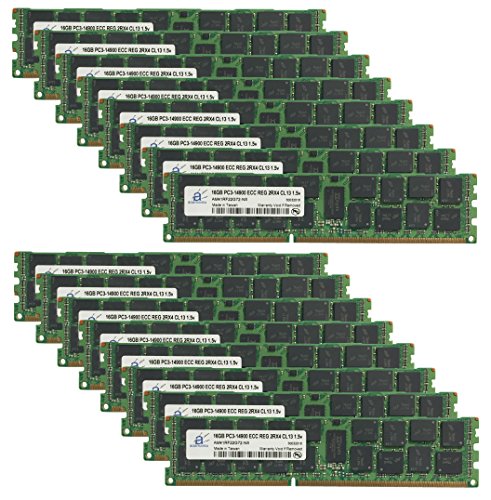 Adamanta 256GB (16x16GB) T[o[AbvO[h HP Proliant BL460c G8p Intel Xeon E5-2600v2 V[Y CPU DDR3 1866Mhz PC3-14900 ECC o^ς 2Rx