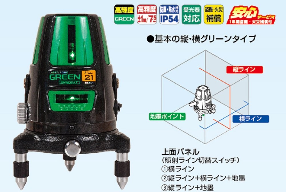 Amazon | シンワ測定(Shinwa Sokutei) レーザー墨出し器 レーザーロボ 