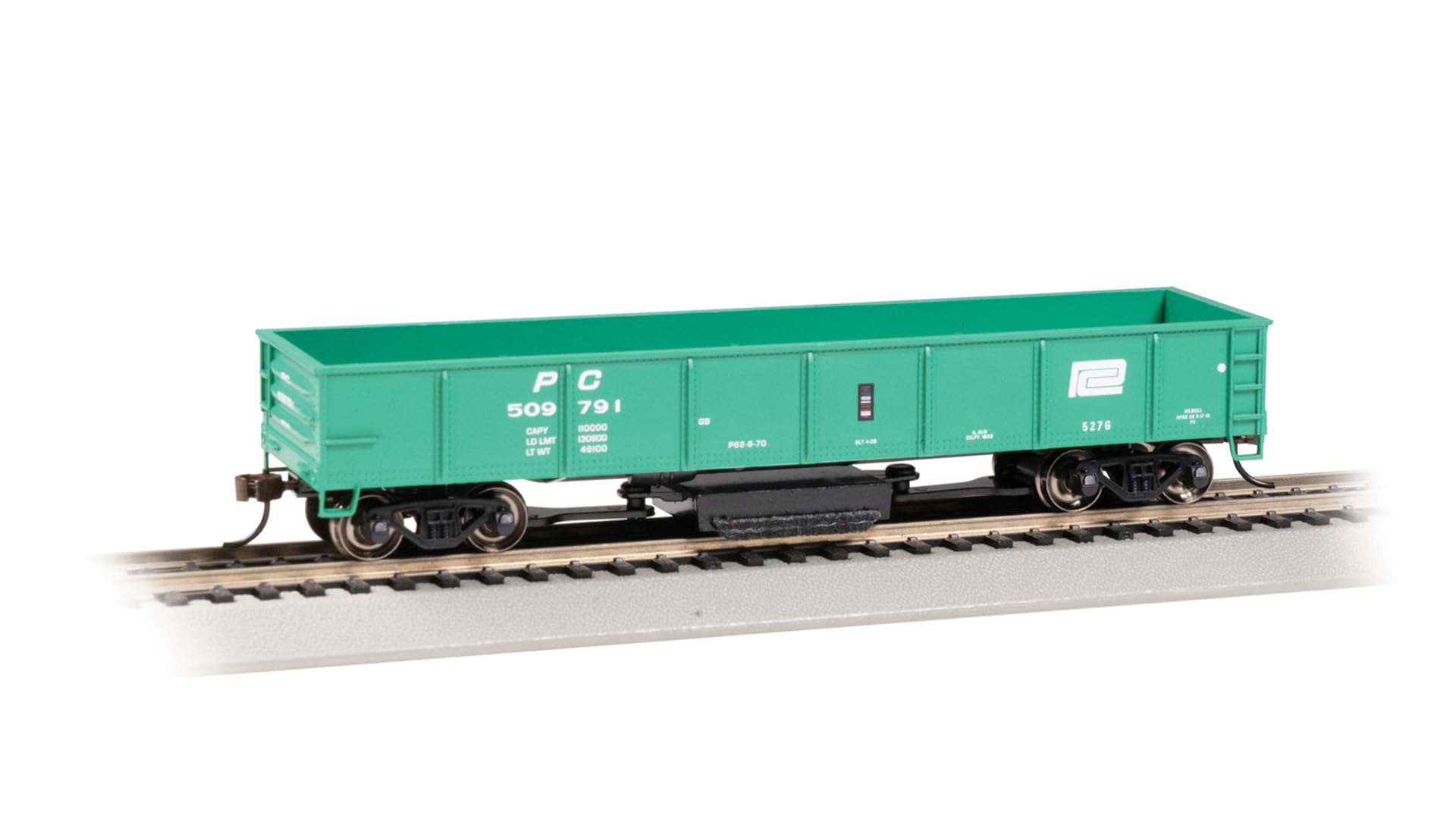 Voiture de télécabine nettoyage de piste HO Bachmann Penn Central 509791 entretien facile rails