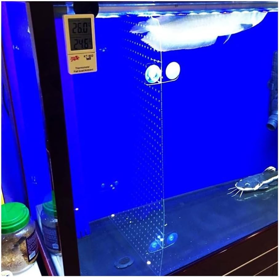 Aquarium Fish Tank Divider, Fish Tank Isolation Board Free Cutting Partition Plate Cut Off Partition Baffle Small Hole Mesh Prevent Fish Fight