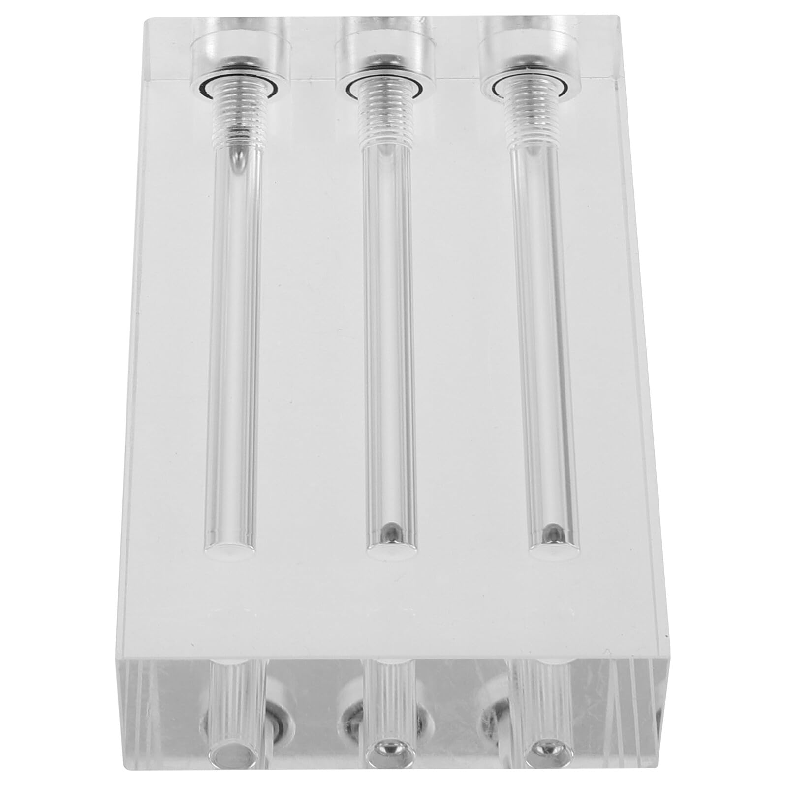 Milisten D'huile Support de Moteur Testeur en à de Viscosité Acrylique Huile de Test 3 Trous Démonstration Outil Précis et Fiable pour de Transmission Automobile pour Véhicule