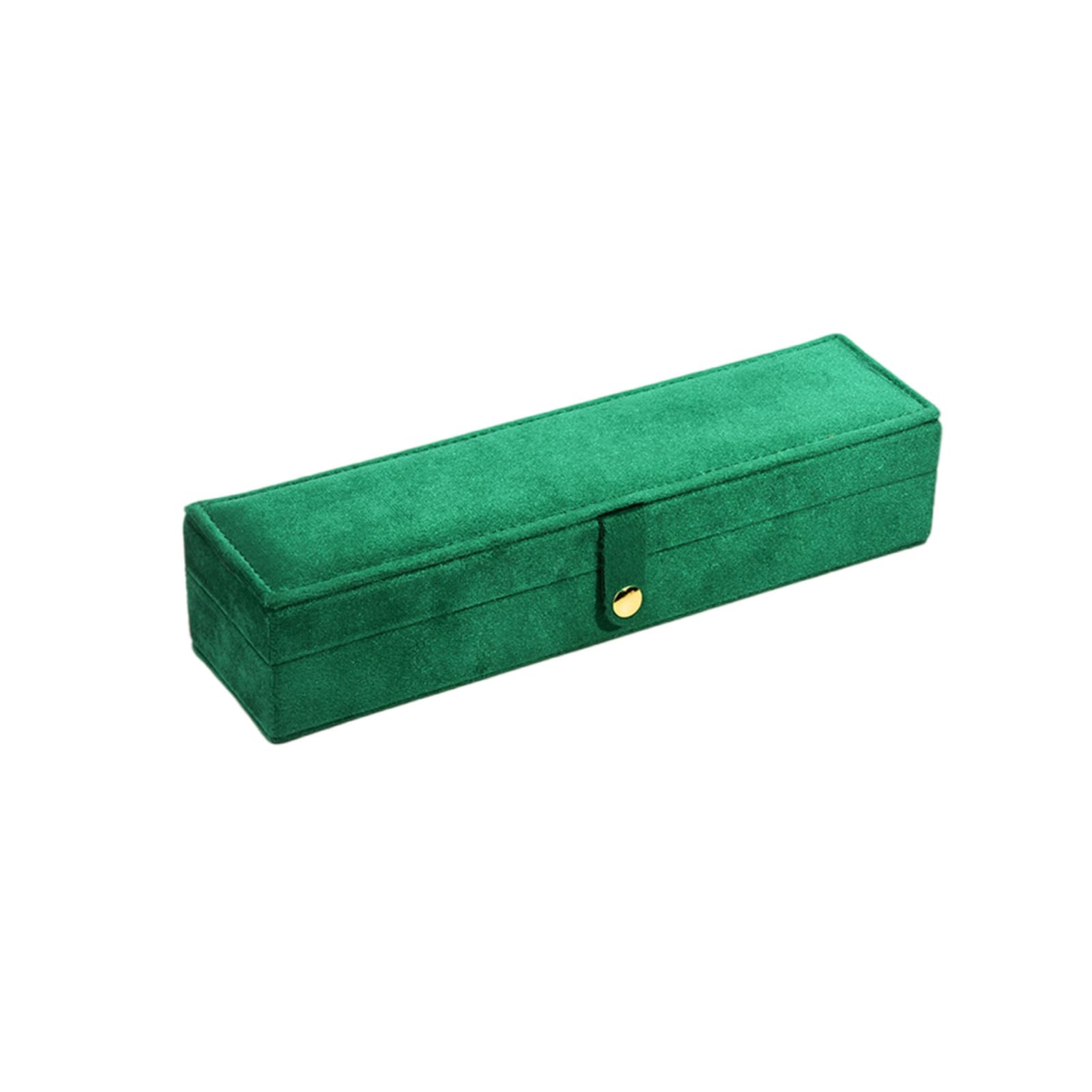 Msioytog Jewelry Storage Case with Multiple Compartments Elegant Velvets Jewellery Container Stylish Women Accessories Holder Compact Jewelry Holder