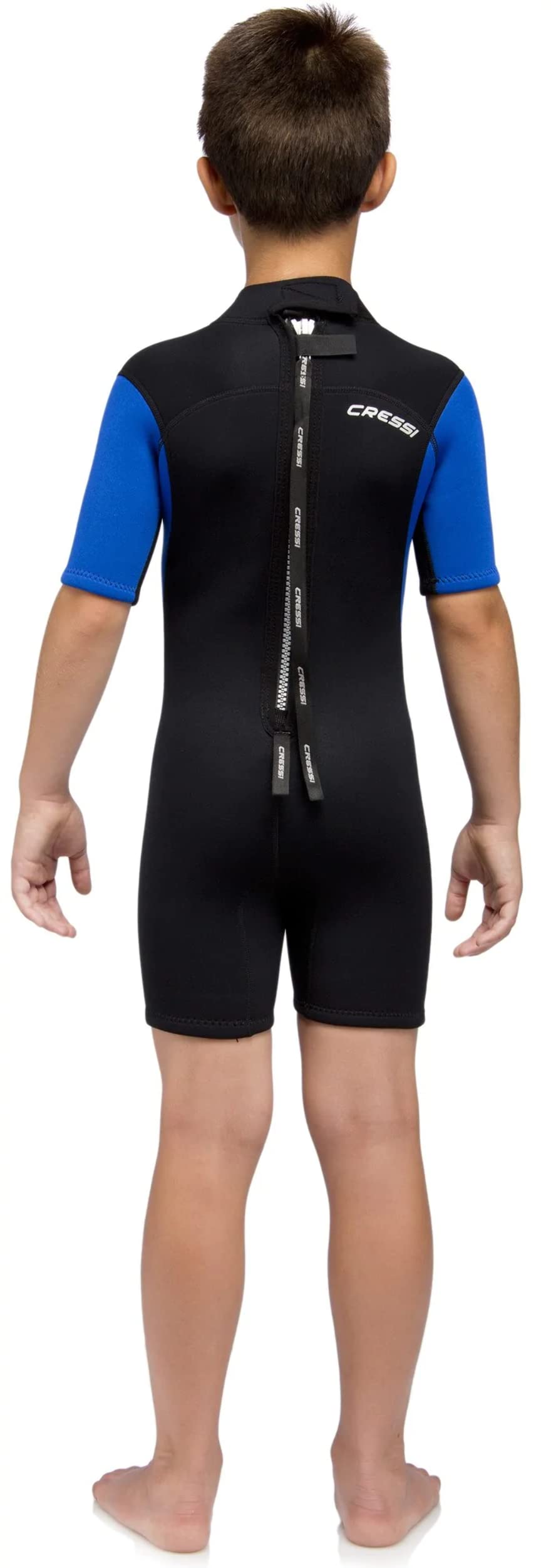 Cressi Med X Jr Wetsuit 2.5mm - Junior Shorty Wetsuit for Snorkelling and Diving in Temperate Waters