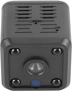 Mini IP Camera Pet Camera Door Camera Professional Monitoring 155Â° Wide Angle Lens Night Viewing Motion Detection Continuous Loop Recording Indoor Security Camera