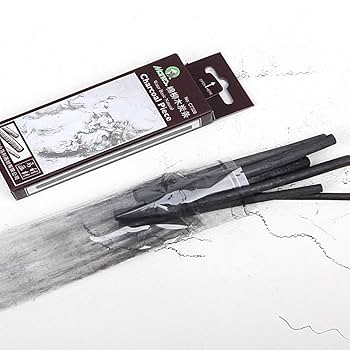 ドローイング 木炭画 Charcoal drawing 木炭ドローイング 木炭は消えやすいのですが