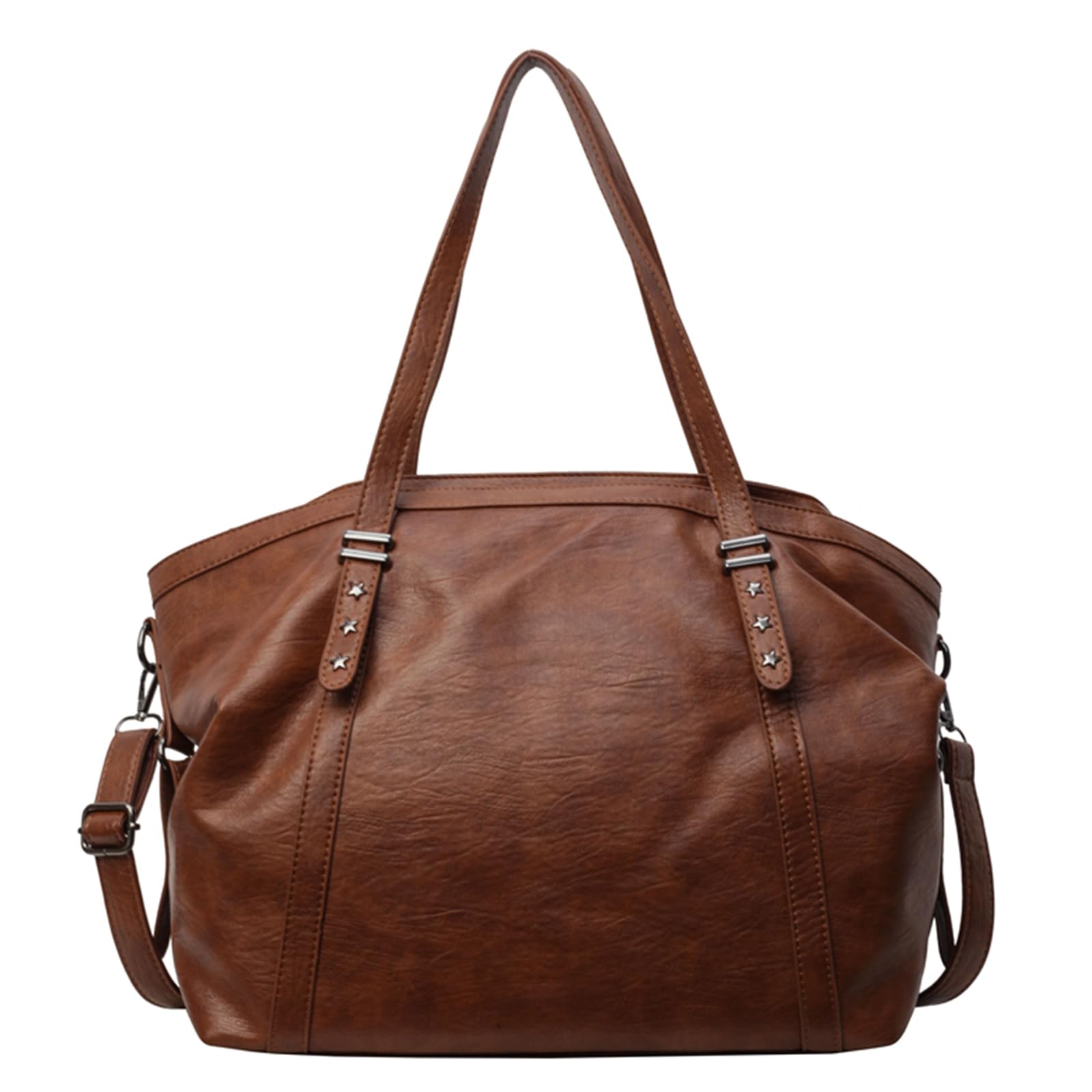 Große Kapazität PU-Leder Casual Tote Bag Damen Weiche