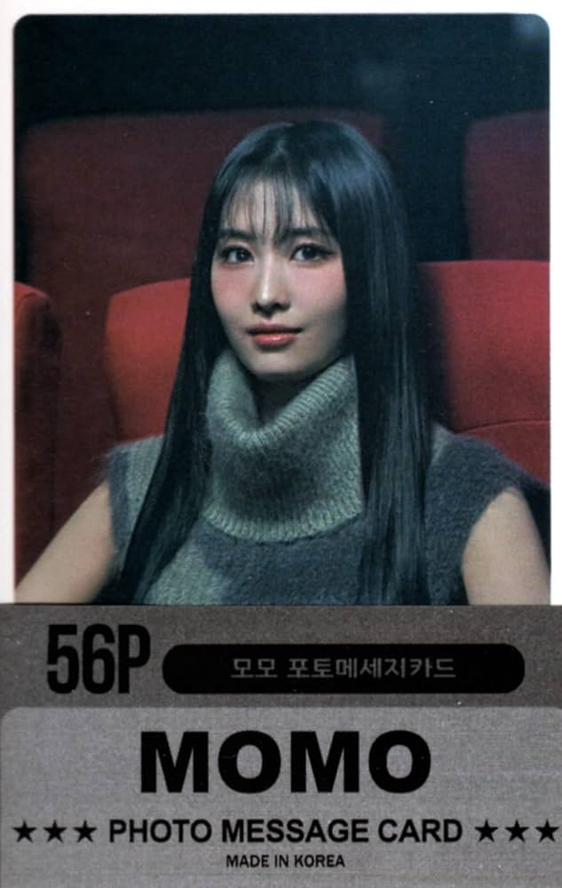 twice モモ トレカ ポストカード-