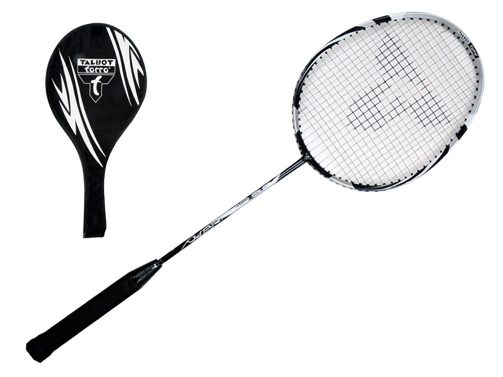 Talbot Torro Badminton Schläger Warrior 6.2, schwarz-silber, 429814