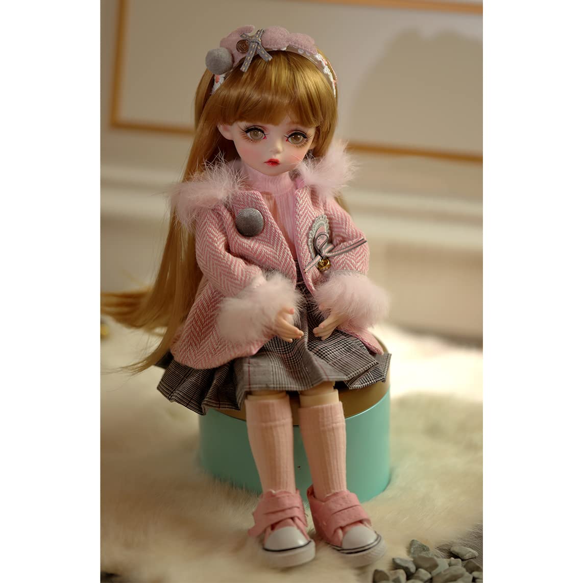 Amazon | BJDドール 球体関節人形 1/6 30cm フルセット 人形本体