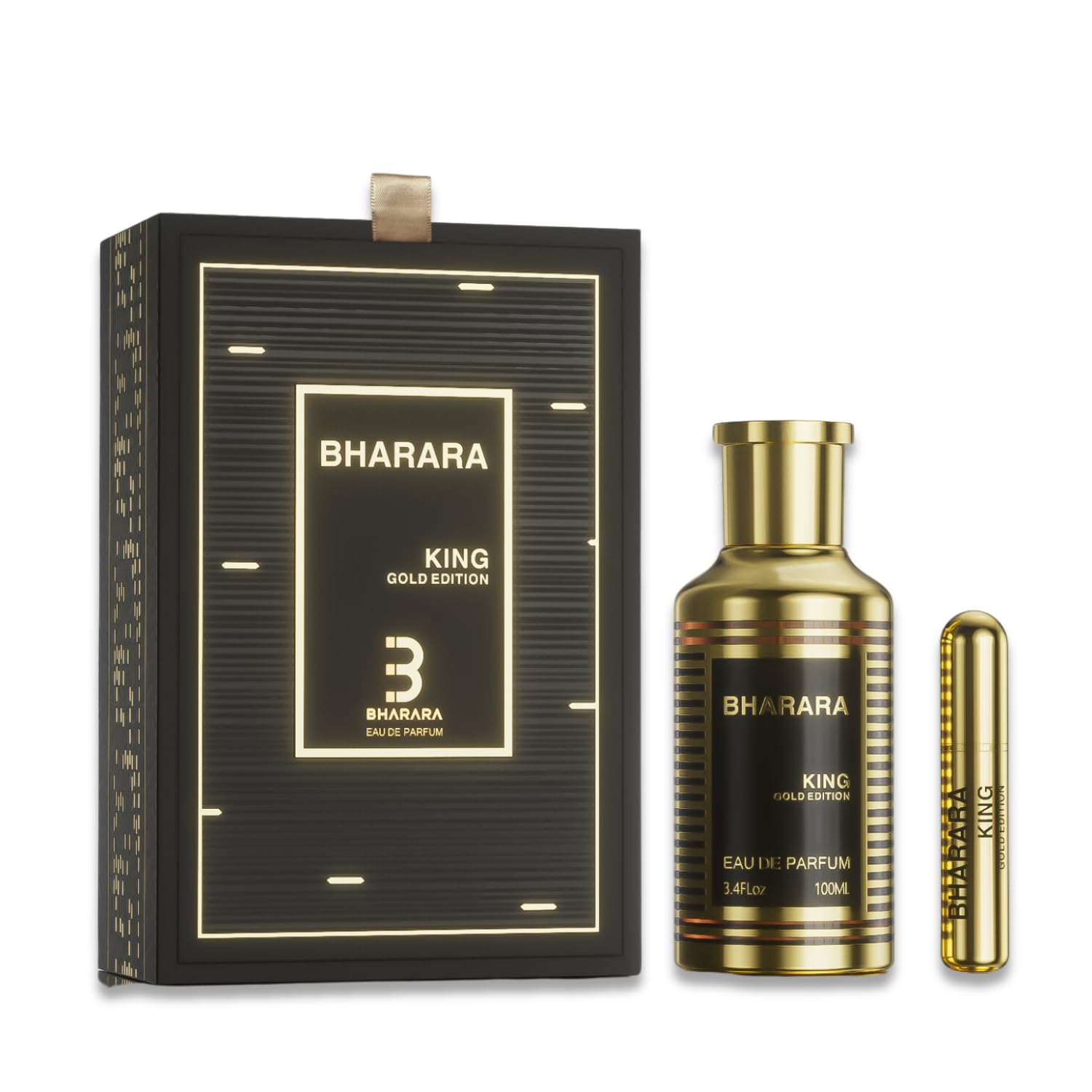 香水(男性用) BHARARA KING GOLD EDITION USA 100ml Amazon.com: Bharara King Gold Edition Eau Da Parfum 3.4 FL OZ / 100 ML