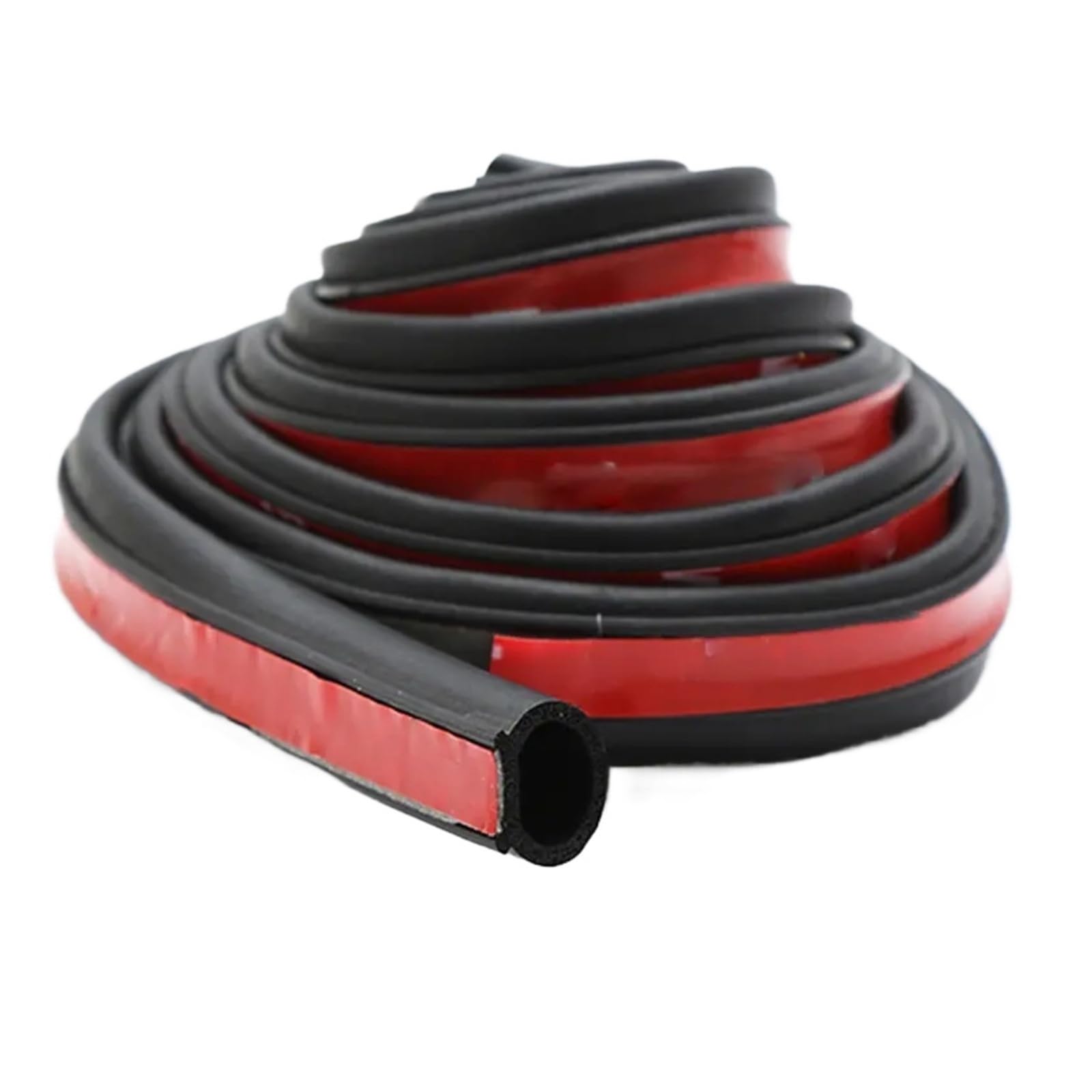 Car Door Seal Strip 3/6m Auto Rubber Sealant Insulation Anti-Dust Soundproofing Car Window Weather Strip Rubber Seals(Big D 6m)