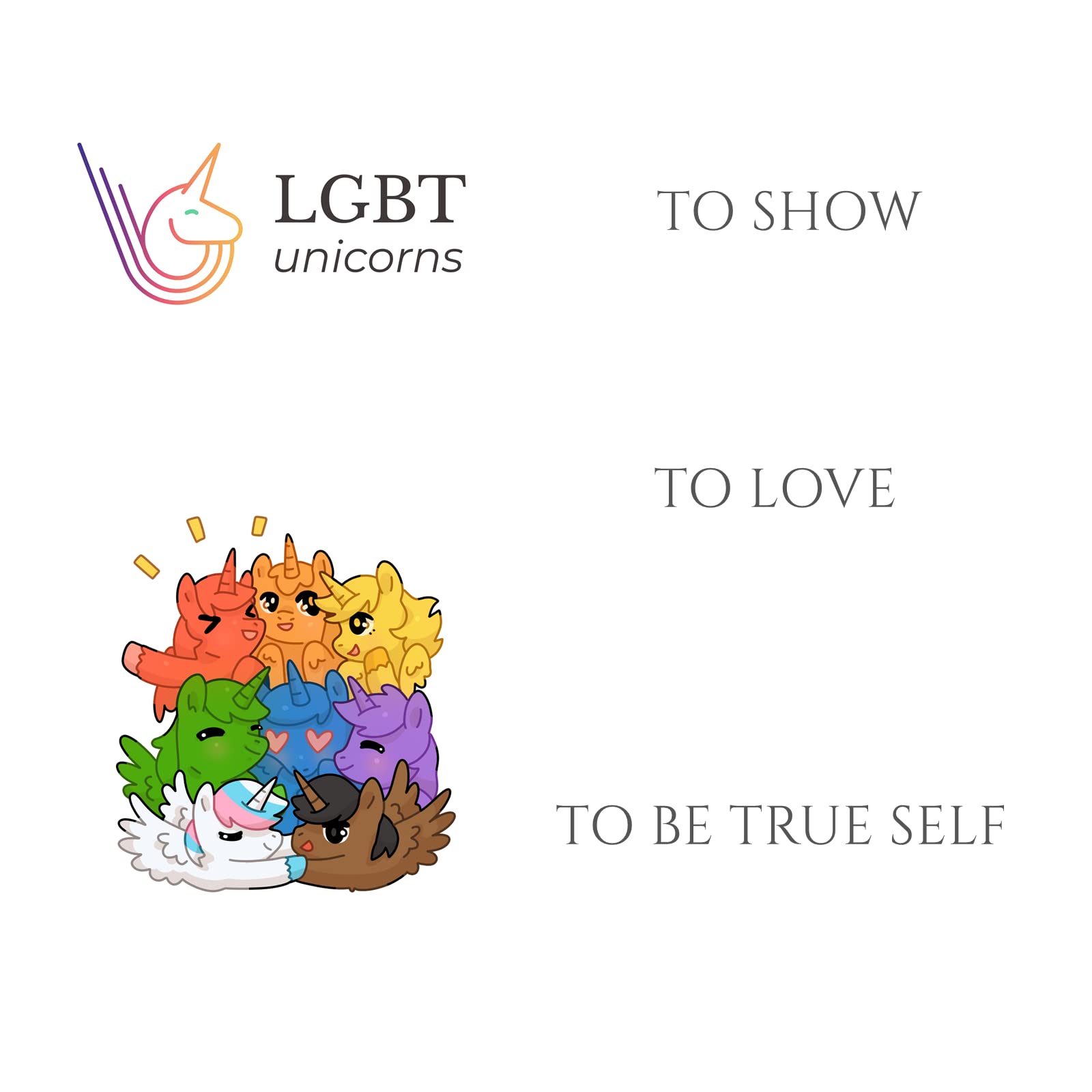 LGBT UNICORNS Anello asessuale Ace Pride in acciaio inox, misura 6-13