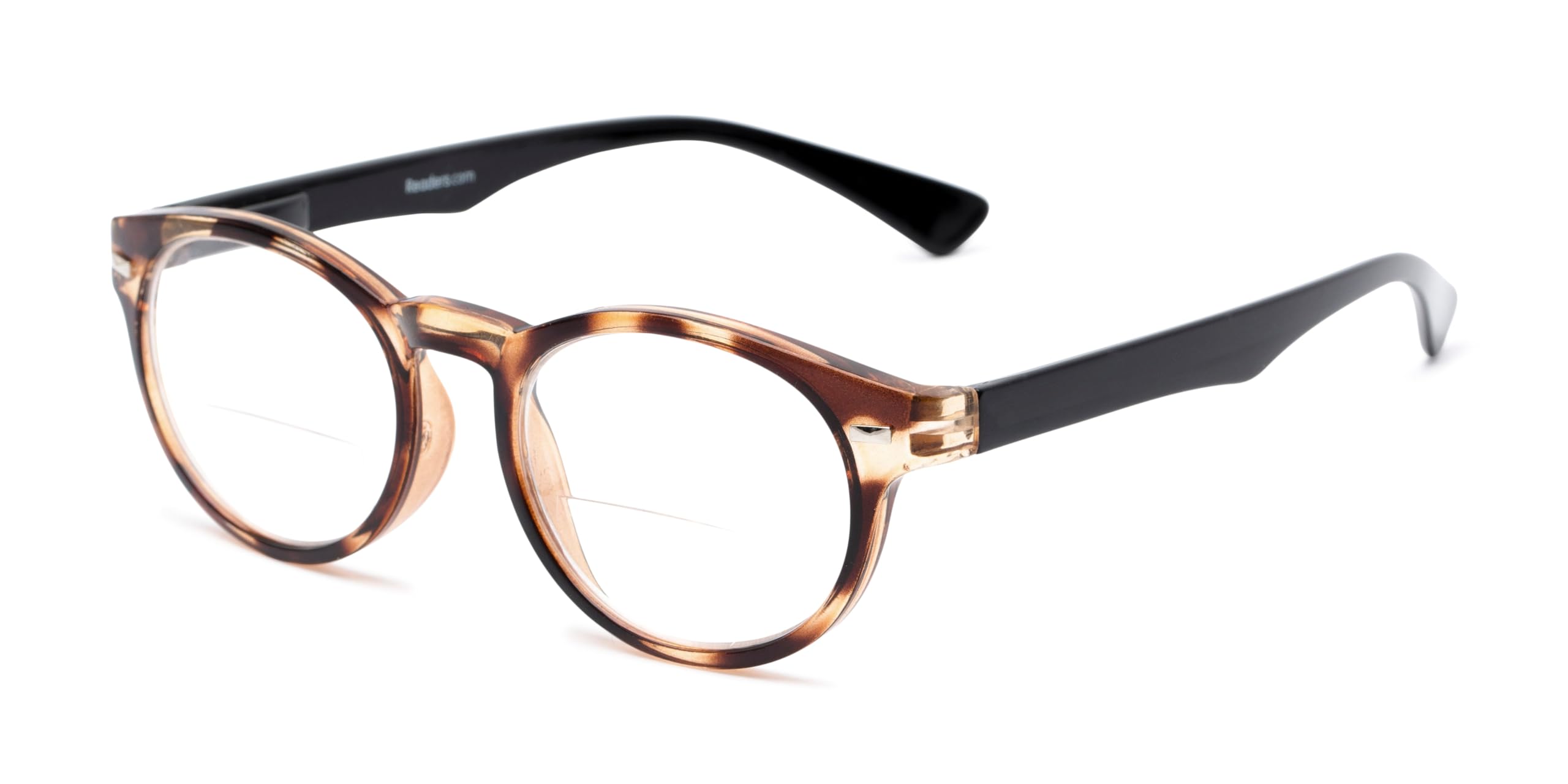Readers.com Reading Glasses: The Ivy League Bifocal round Style for Men and Women