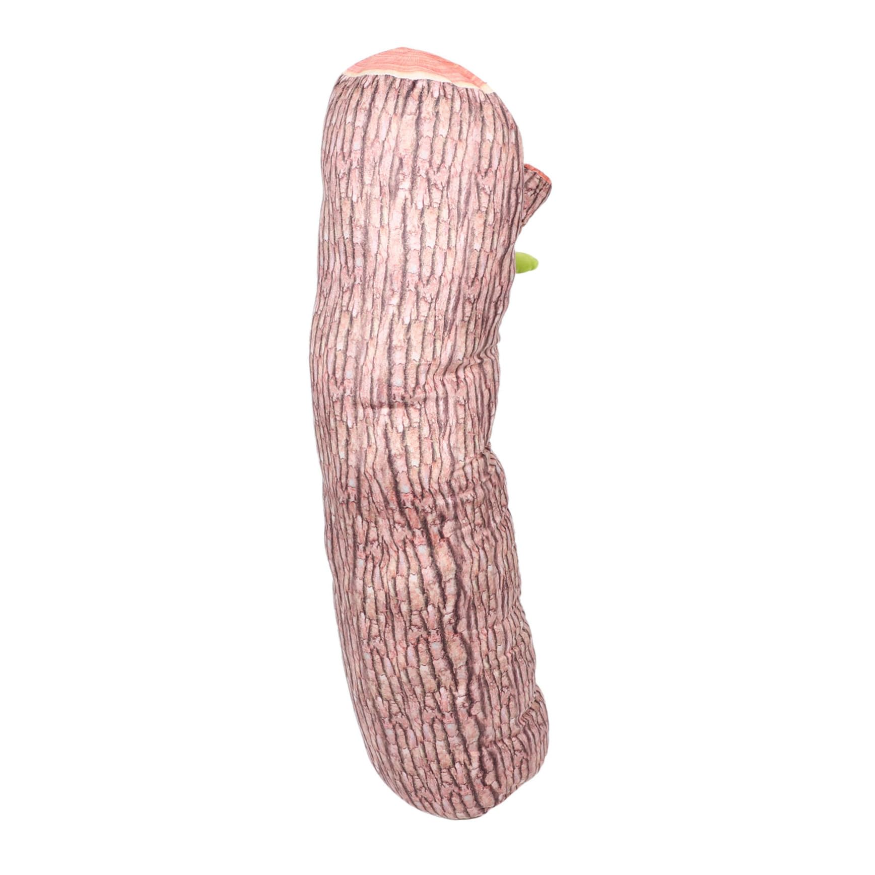 Coussin rond souche arbre peluche douce oreiller cylindrique de sieste