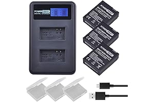 3Pcs 3.7V 1600mAh GoPro 3 Battery