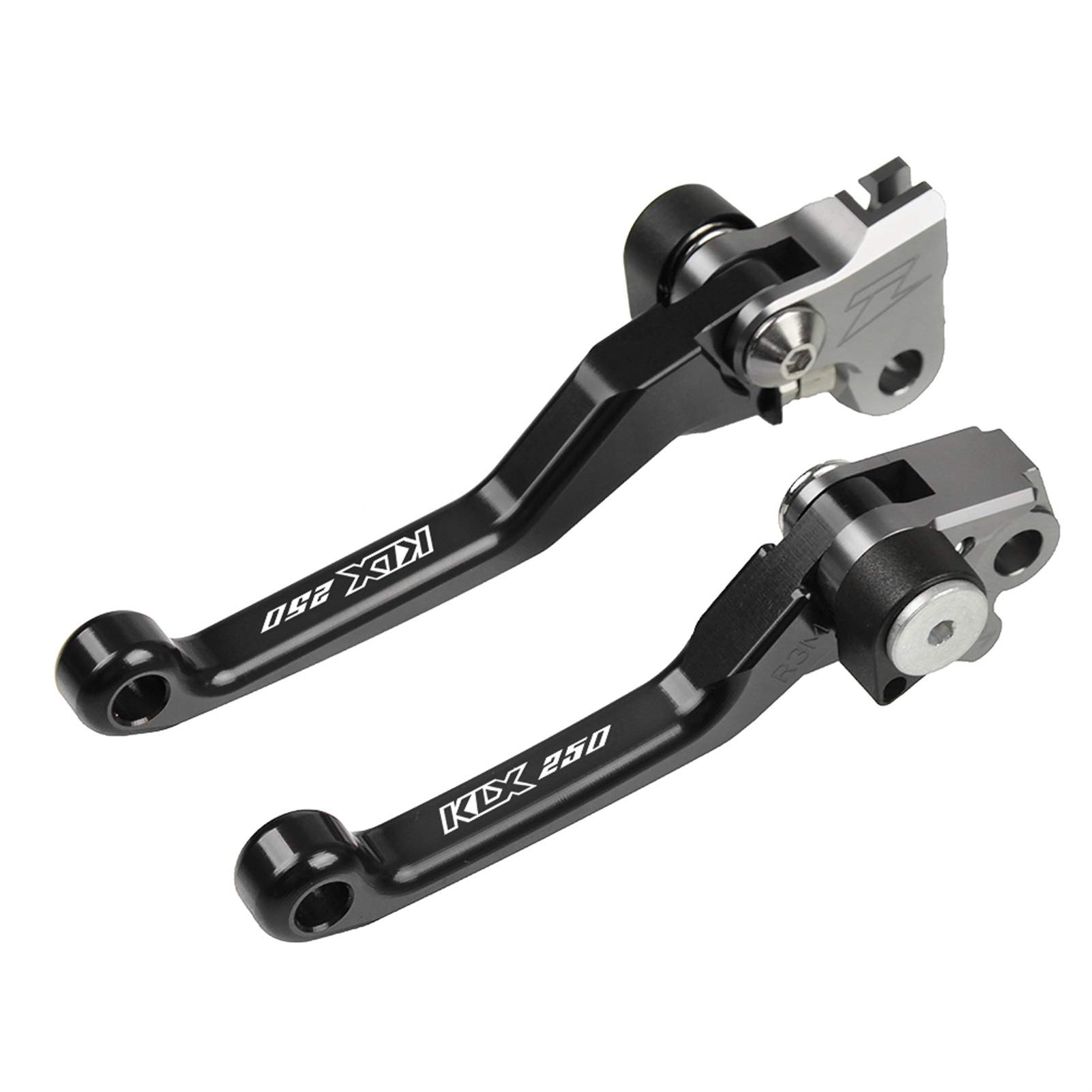 Leva Della Frizione Del Freno Dirt Bike Pit Bike Pivot Leva Del Freno Leve Di Frizione Per Kawasaki KLX250 D-TRACKER 2008-2016 2009 2010 2011 2012 2013 2014 2015 (Colore : Nero)