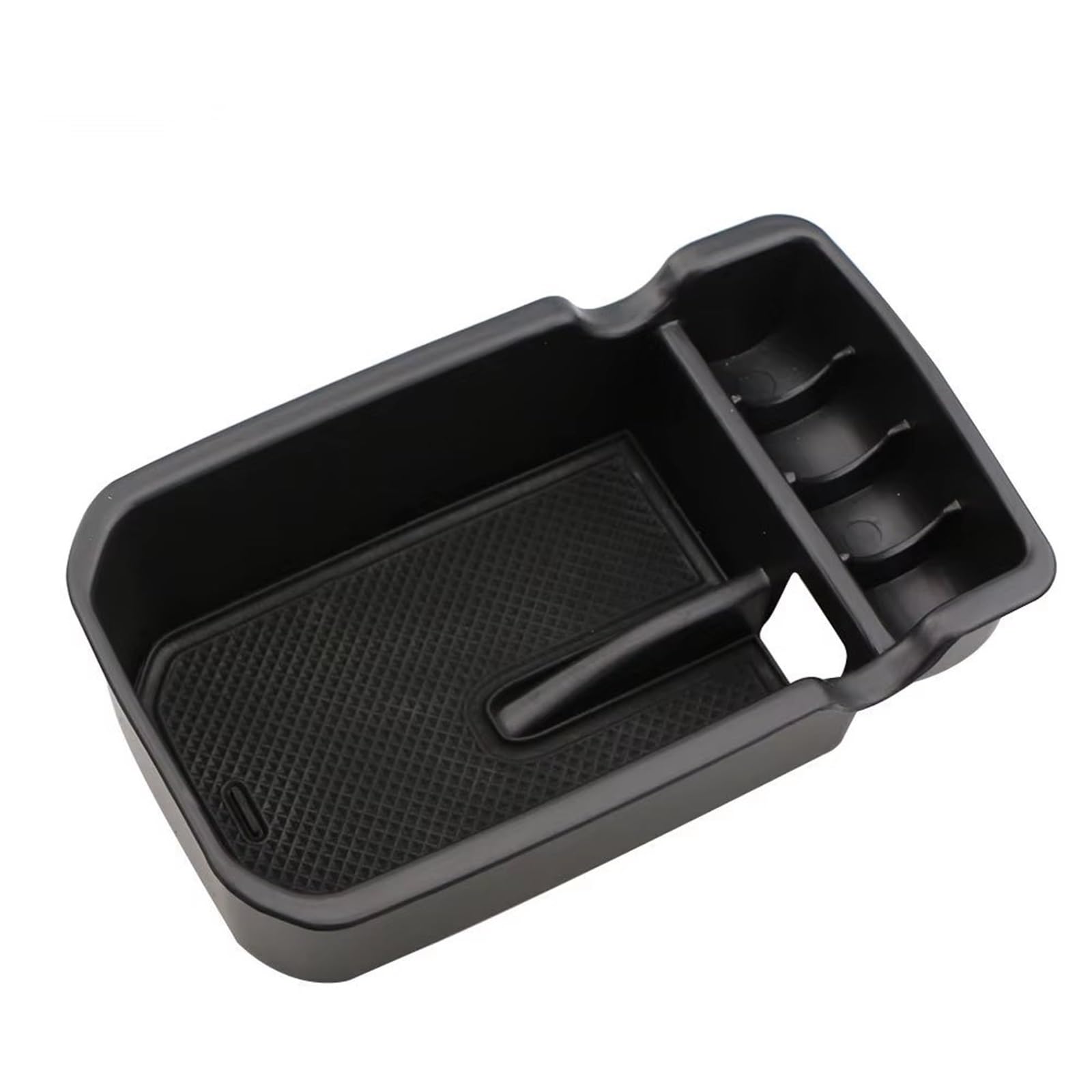 Sztmyvuw One Color Interior Storage Box Compatible With Jeep For Compass 2Th 2017 2018 2019 2020 Abs Car Armrest Storage Box Holder Container Glove Organizer Interior Accessories