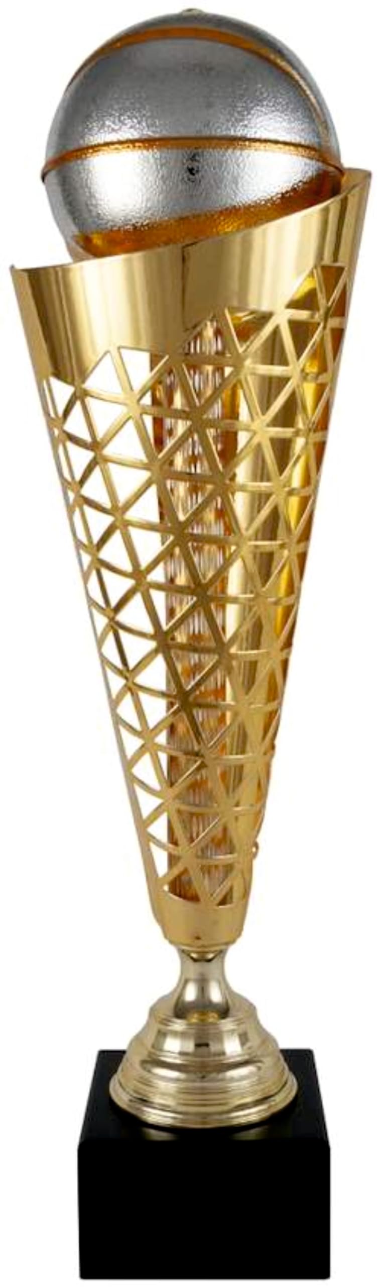 Trofeo de Baloncesto Muy Grande PERSONALIZADO Premio Balón de Basket de 48cm de altura
