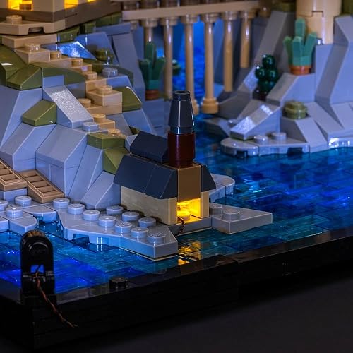Miniatura 6 de Light My Bricks Kit de luces compatible con Lego Harry Potter Hogwarts Castle and Grounds 76419 (juego no incluido)