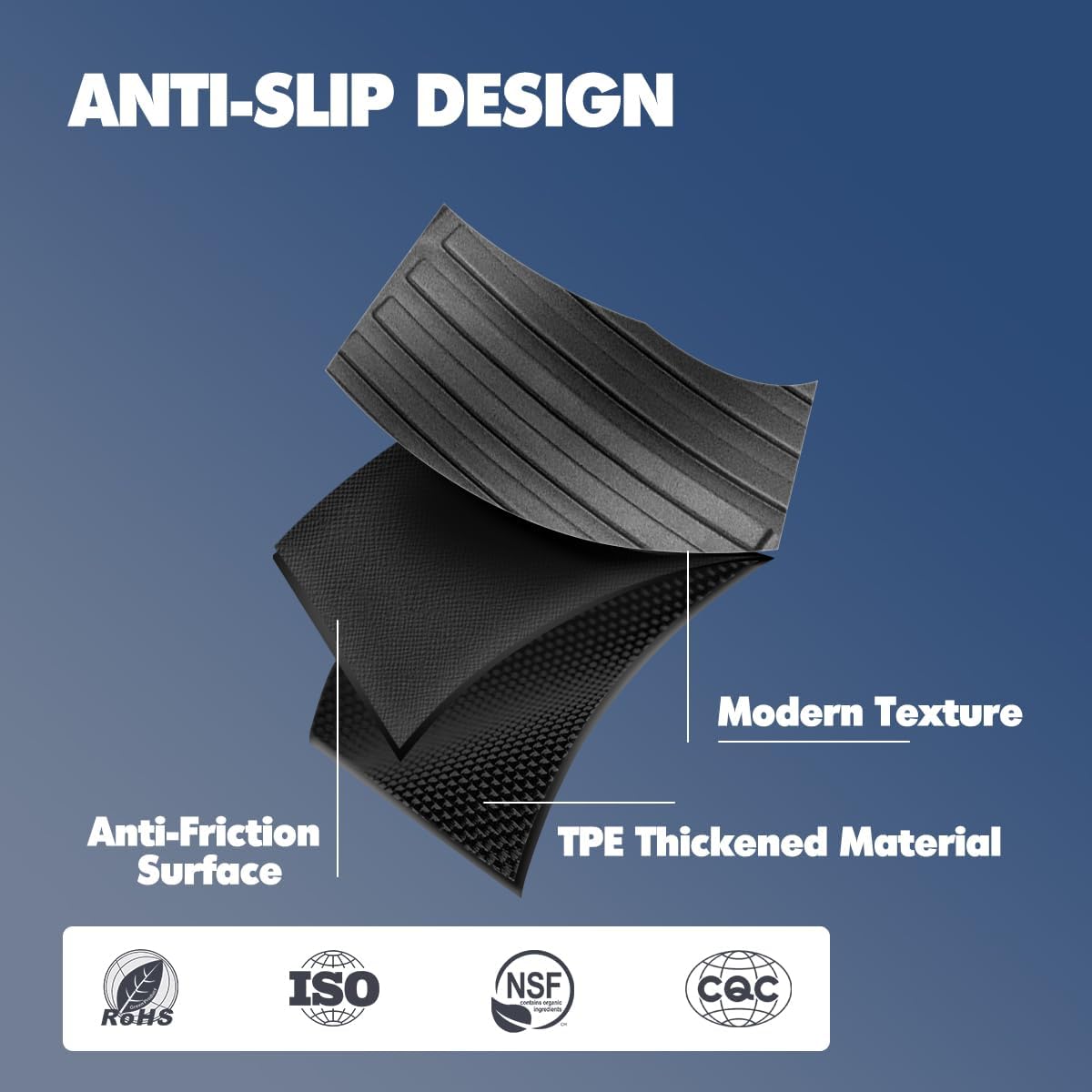All Weather Floor Mats 3 Row Fit for 2025 2026 Nissan Armada/Infiniti QX80 Cargo Mats(8 Seats) TPE Rubber Custom Anti-Slip Tech Mats fit for 2025 2026 Nissan Armada Accessories