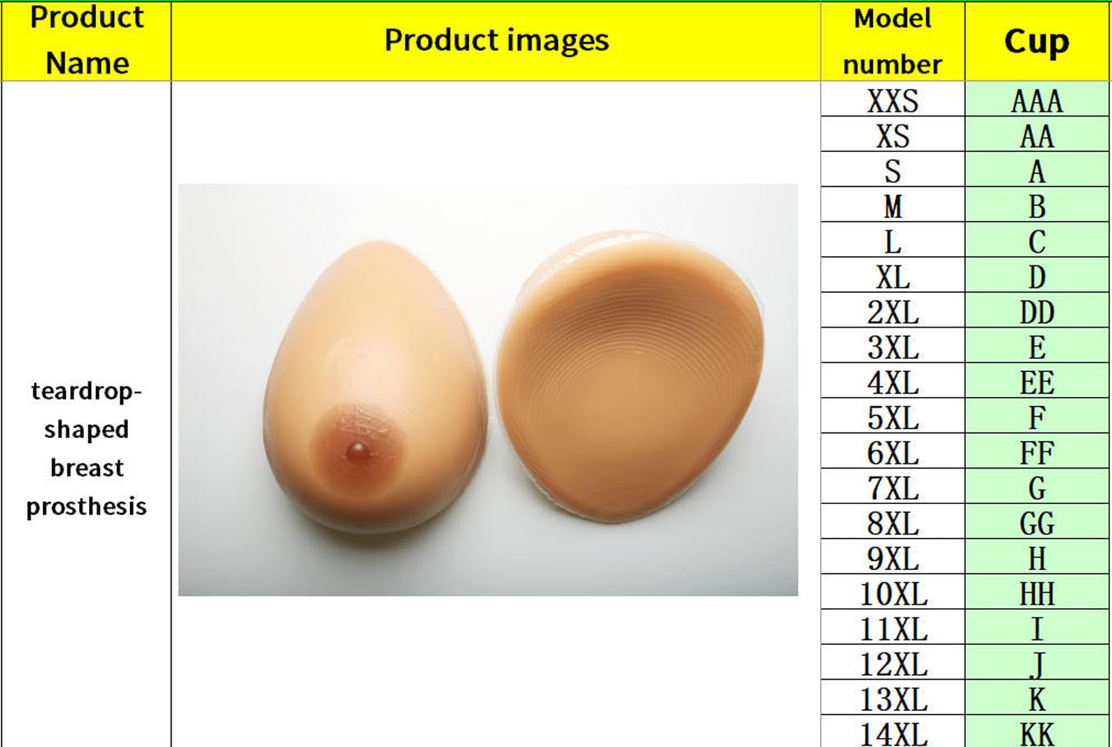 Prótesis mamarias de Silicona para travestis, Pacientes mastectomizadas y Personas transgénero – Implantes mamarios realistas – Implantes mamarios Suaves y cómodos – Marrón