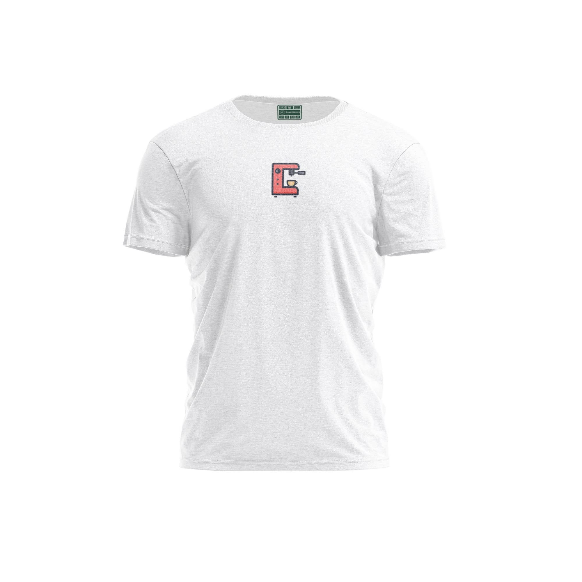 Bona Basics Men's BUTSWI-104533 T-Shirt, White, L