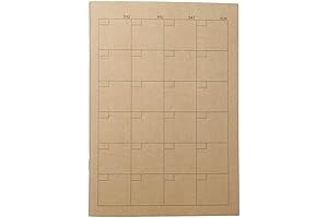 MUJI Monthly Planner A5 Size 2022-2023