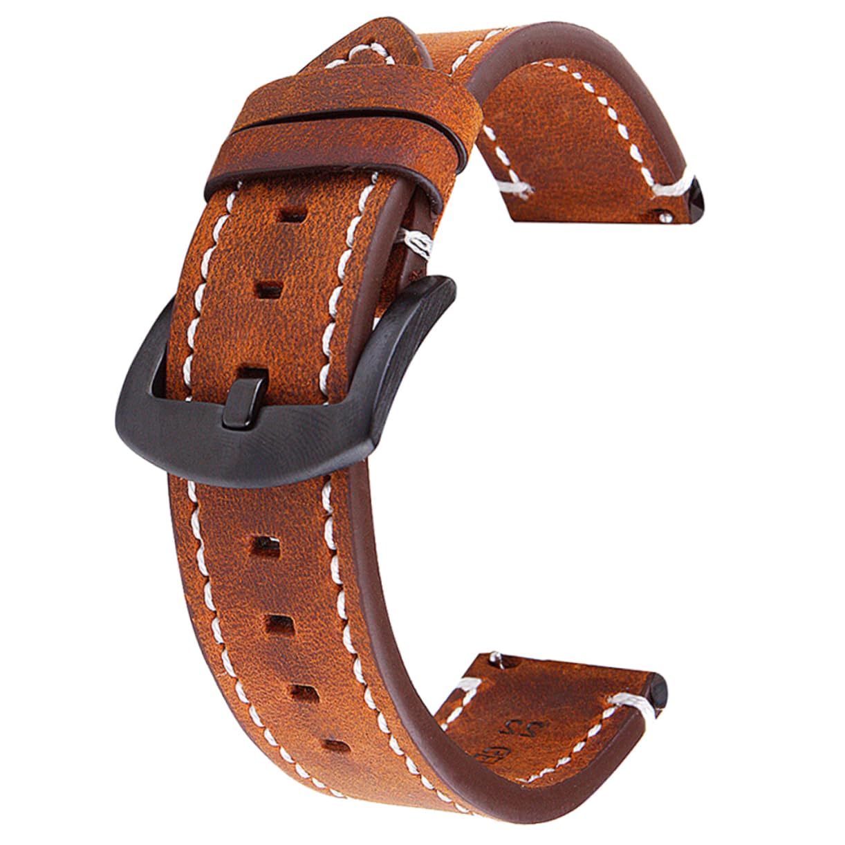 Holibanna 1pc Watch Band Retro Style Strap Compatible and Gear Dark Brown Replacement Wristwatch Accessory Easy to Install and Comfortable to Wear