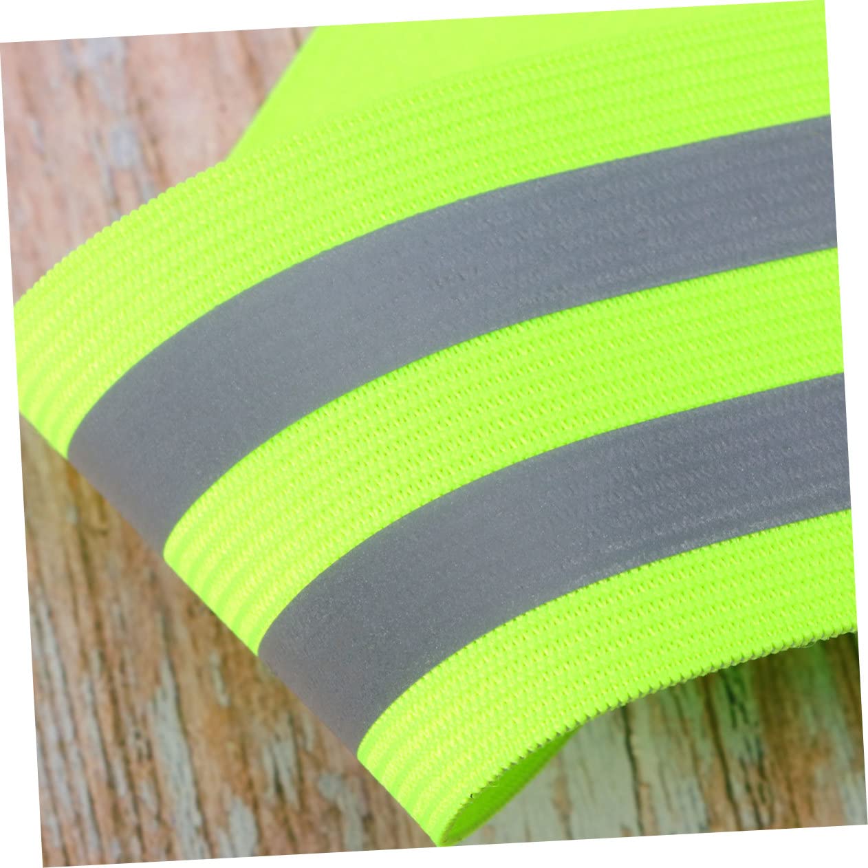 ABOOFAN 8 STK Ordner-Organizer für den Schreibtisch grünes reflektierendes Band reflektierende Knöchelbänder reflektierendes Armband reflektierende Bänder Fesselriemen Nachtlauf