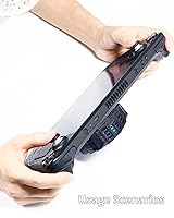 Vista 6 de YIGORN Steam Deck Fan Cooler,Steam Deck Heatsink,Valve Steam Deck Radiator Upgrade,Cooling Stand Dock,Advanced Accessories SmartphonePadNintendo