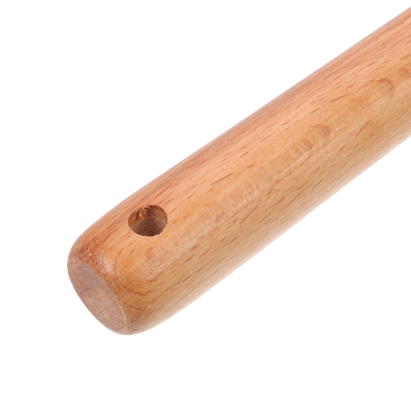 VILLCASE Cuchara Coladora de Silicona Mango de Madera Perforada y Resistente Oxidación para Cocina Multifuncional y Escurrir Alimentos