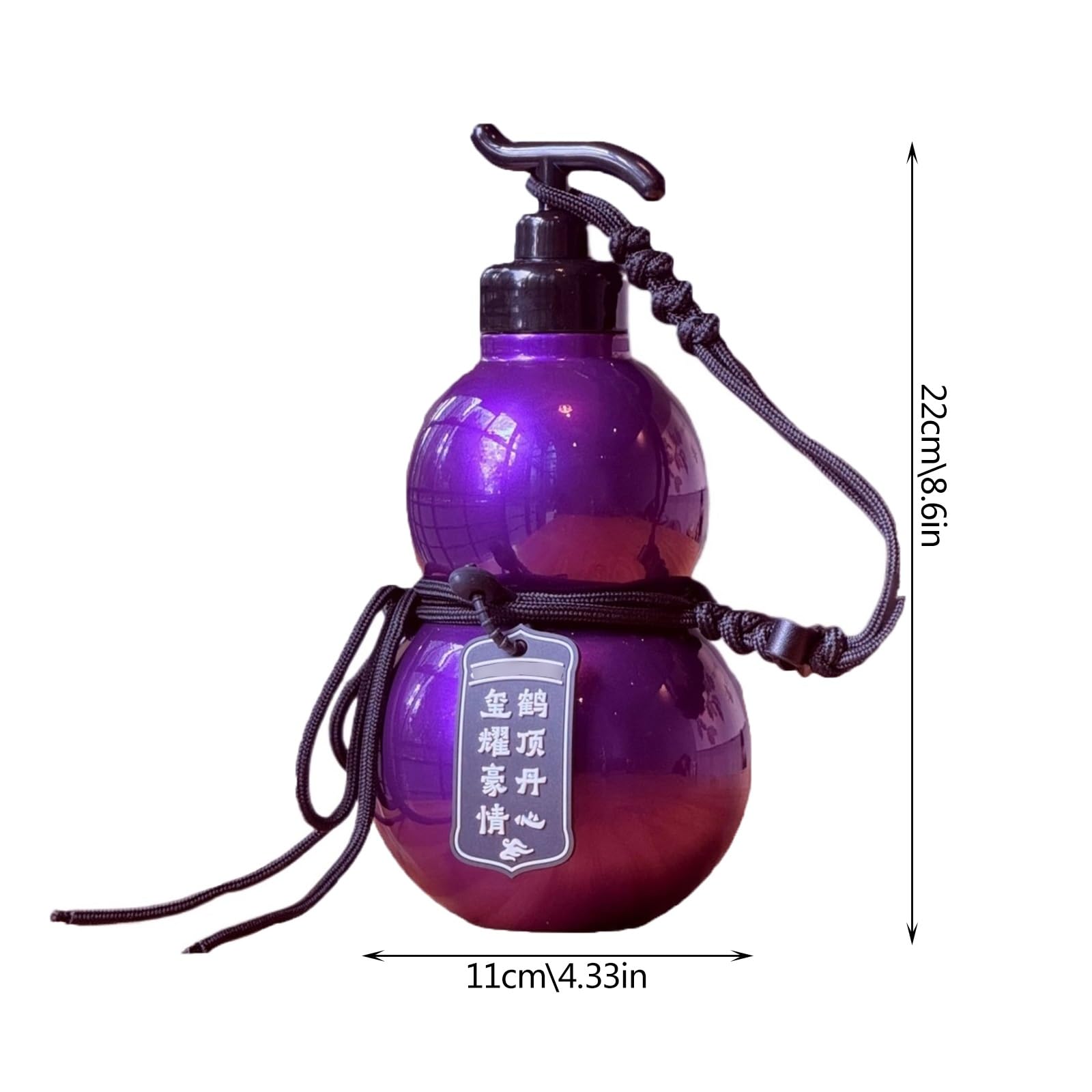 LUNCHS 580 ML Acier Inoxydable 316 Portable étanche Bouteille d'eau en Forme de Gourde Paille Et Verre Droit 2 en 1 Natation(Pink)