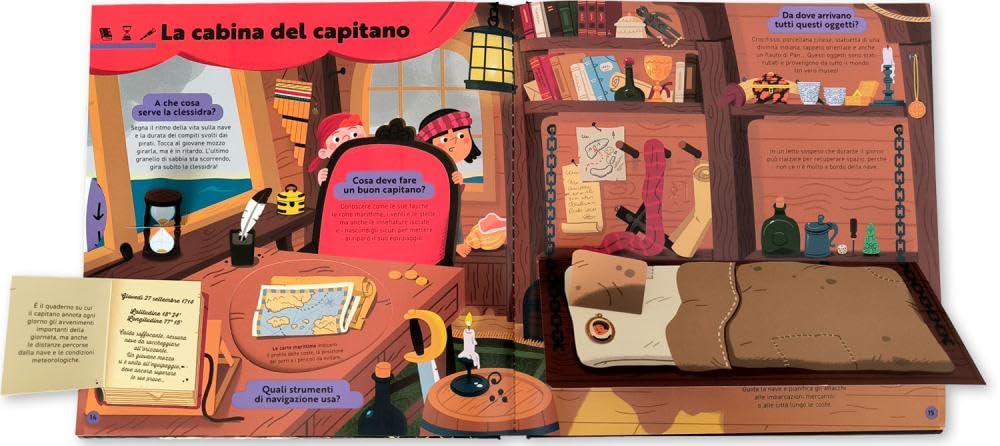 Il libro pop-up dei pirati. Ediz. a colori