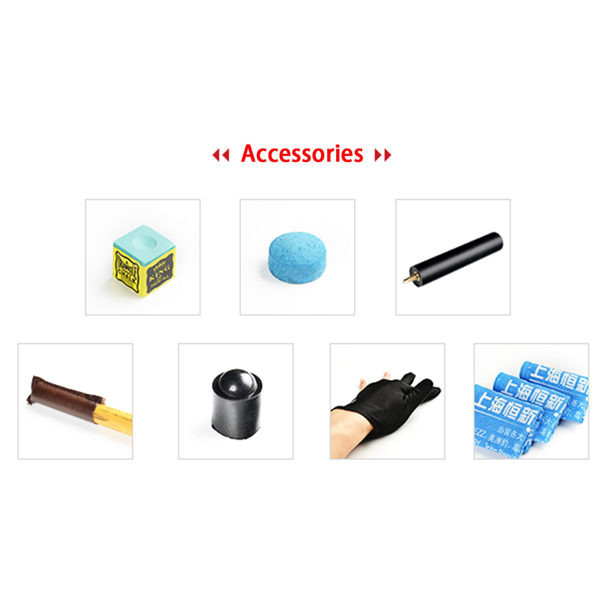 Ash Snooker Pool Stichwort, 57 Zoll, 19 Oz, Professionelles Billard Queue Set,