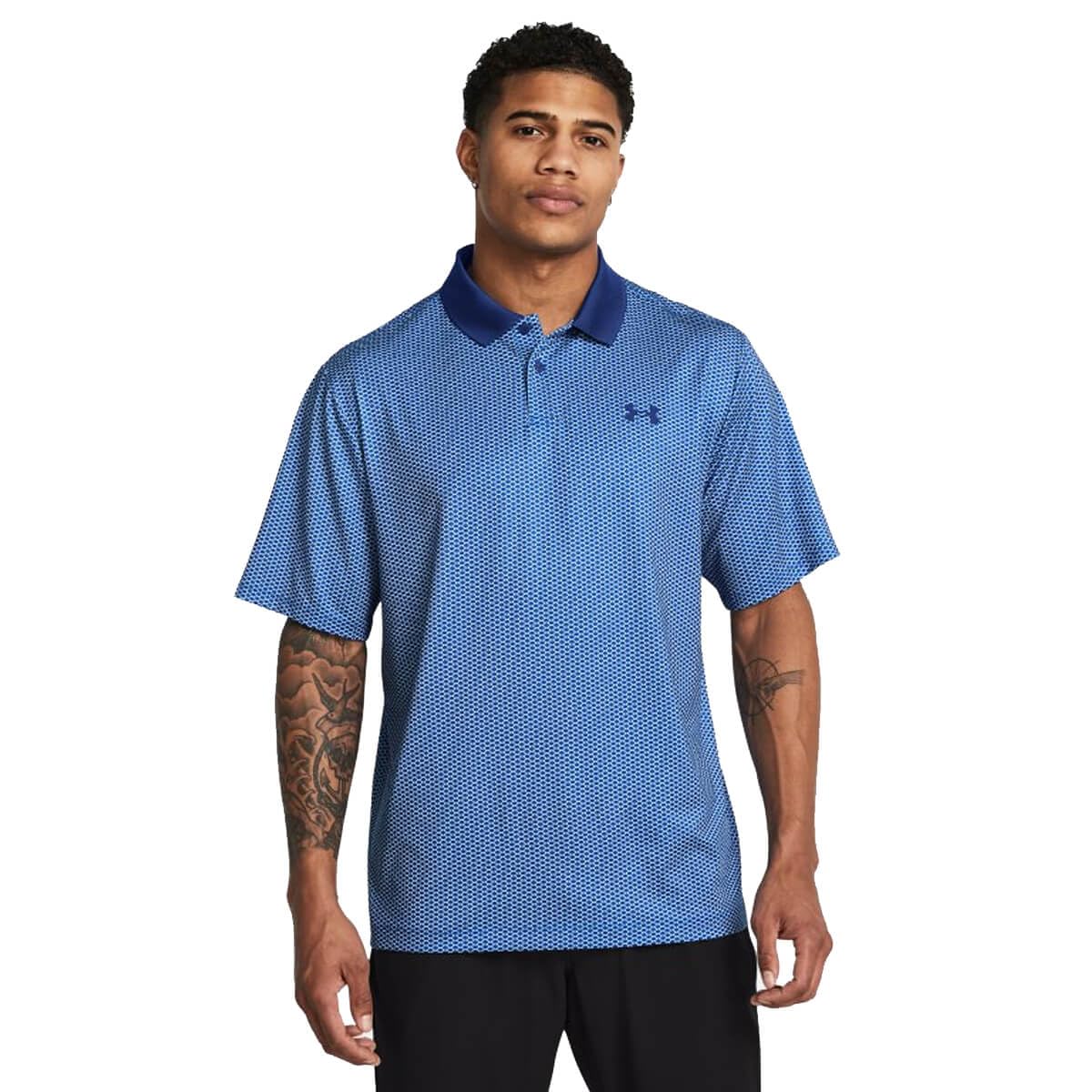 Under Armour Golf Matchplay Printed Golf Polo