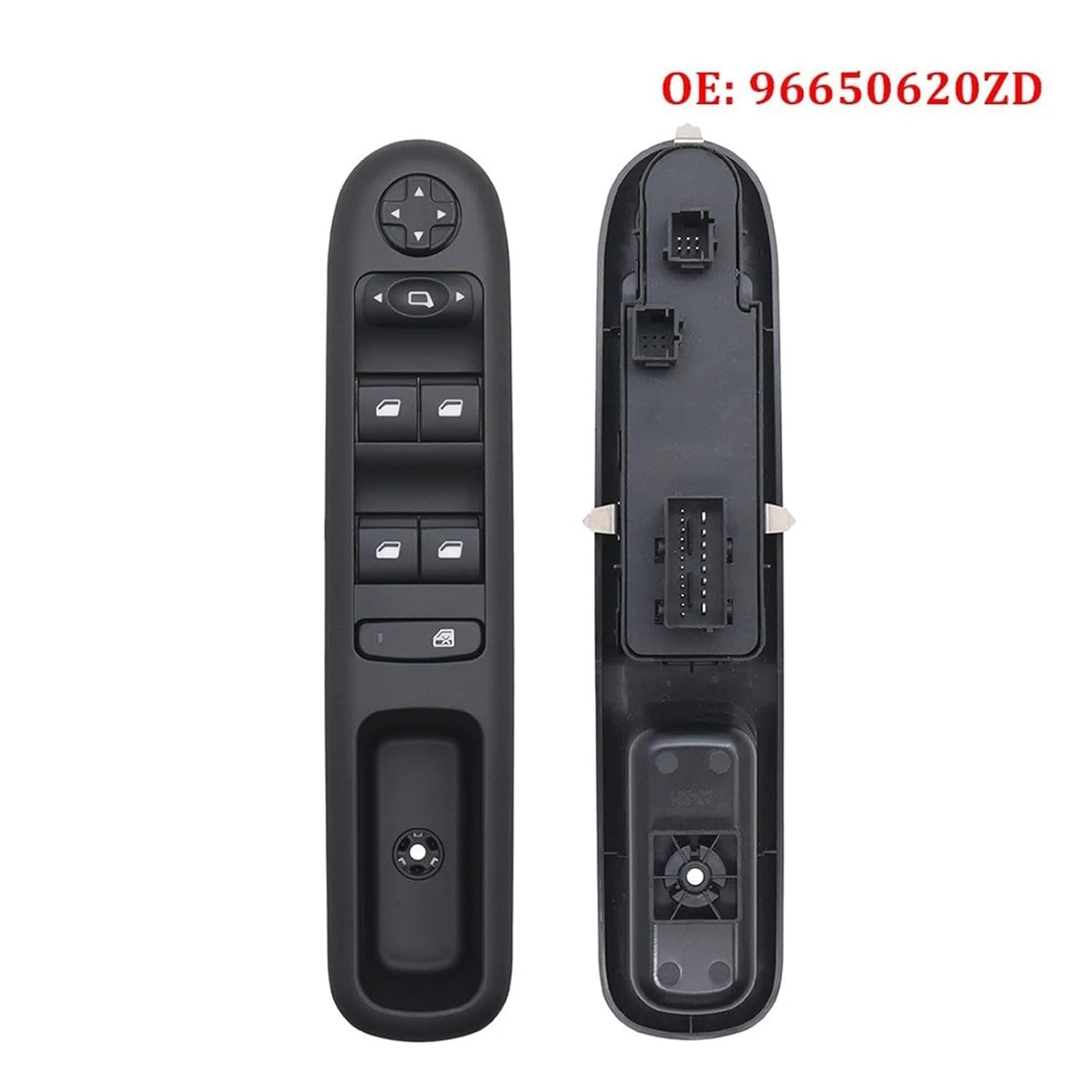 Interrupteur Leve Vitre pour Peugeot 3008 5008 Wagon 2009-2016 96650621ZD 96650620ZD Avant Gauche Auto Voiture Principale Interrupteur De Fenêtre Électrique Commutateur Levé Vitre