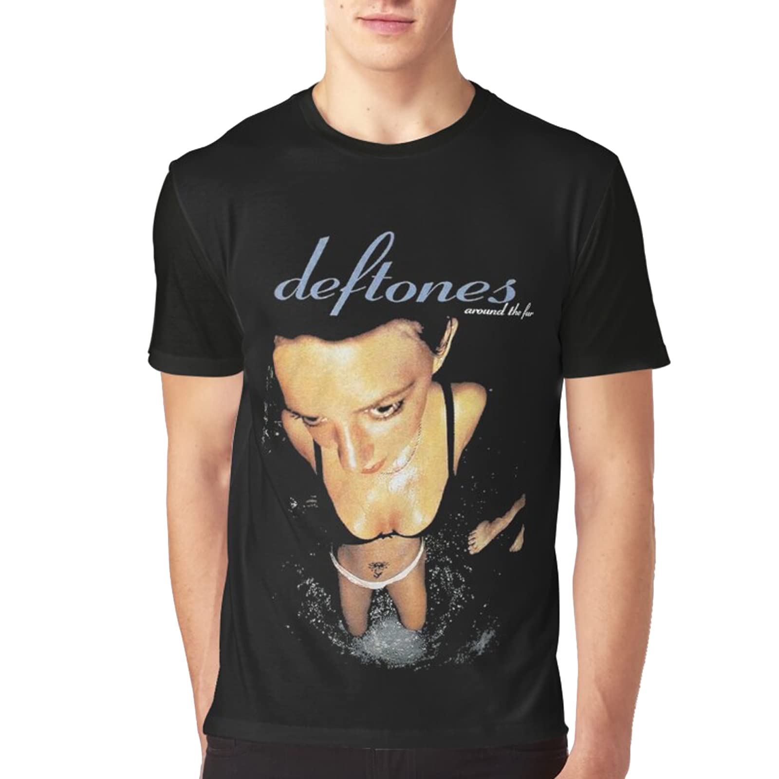 HALAHAIMens Casual T-Shirt Crew Neck Short Sleeve Cotton Tees