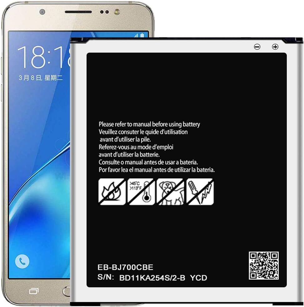 Replacement Battery EB-BJ700CBE EB-BJ700BBC EB-BJ700BBU for Samsung Galaxy J4 (2018) J400F SM-J400F/DS Battery
