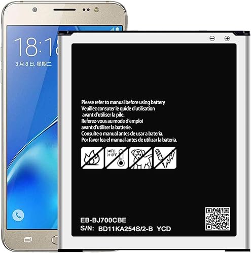 Batería de repuesto EB-BJ700CBE EB-BJ700BBC EB-BJ700BBU para Samsung Galaxy J4 (2018) J400F SM-J400F/DS Batería