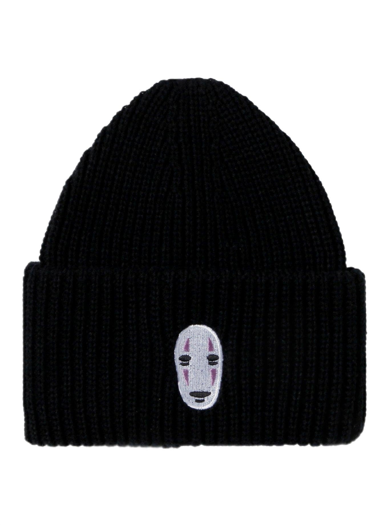 BoxLunchStudio Ghibli Spirited Away No-Face Portrait Knit Beanie Exclusive